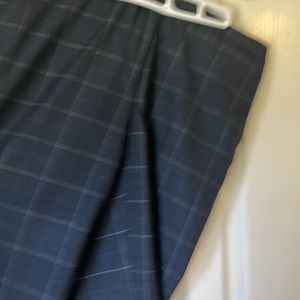 A plaid flannel feel pant. Lined.